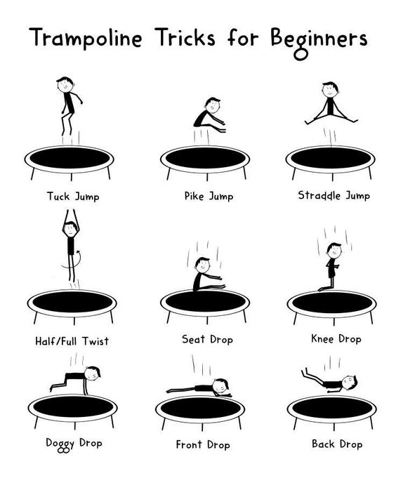 9 tours de trampoline pour débutants