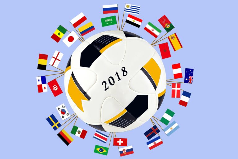 Ballon de foot coupe du monde 2018