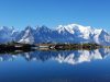 Hydrospeed au lac blanc, à Chamonix dans les Alpes